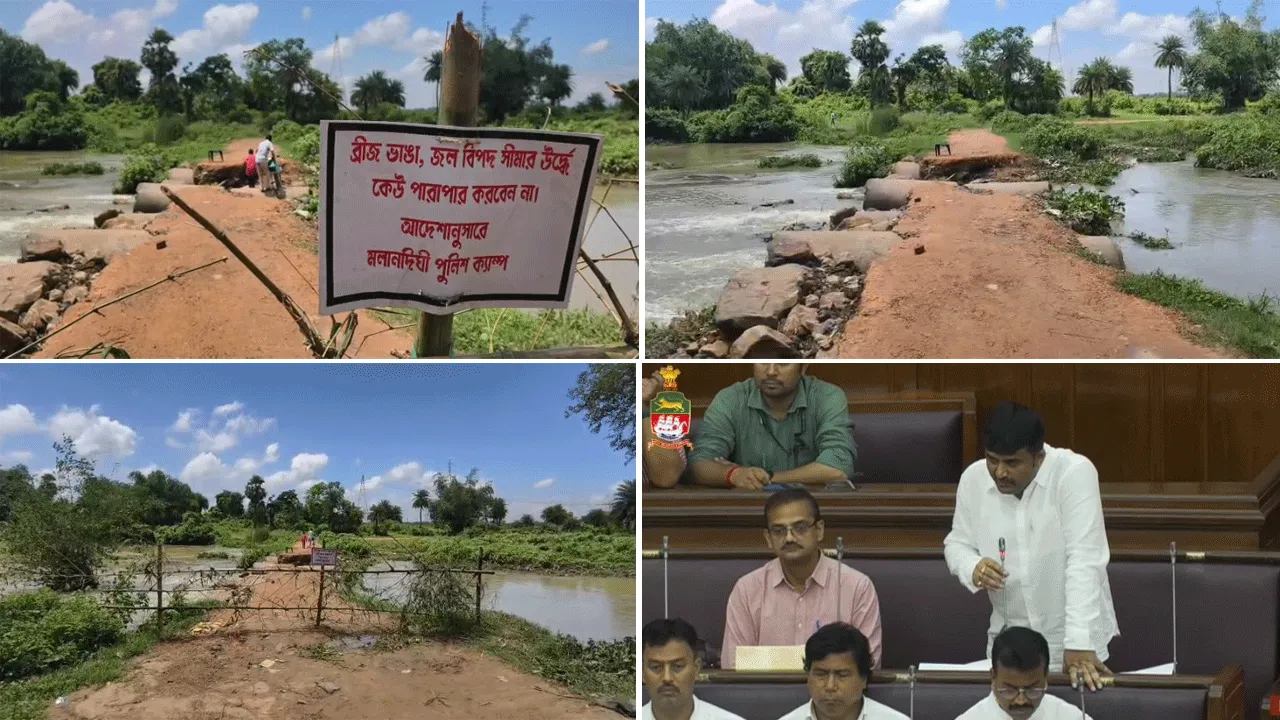 বিধানসভায় কুনুরে স্থায়ী সেতুর  প্রস্তাব বিধায়কের
