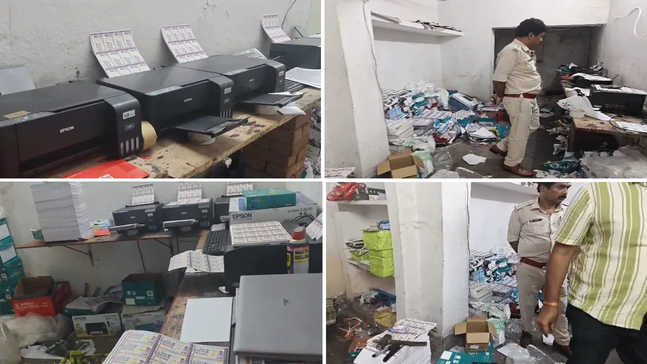 বিসিসিএল-এর পরিত্যক্ত কোয়ার্টারে অবৈধ লটারির মিনি প্রেসের হদিস, কোটি টাকার টিকিট সহ ধৃত ১