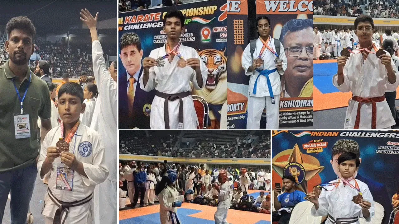 কলকাতায় আন্তর্জাতিক ক্যারাটে প্রতিযোগিতা নাম উজ্জ্বল করল বাঁকুড়ার প্রতিভারা