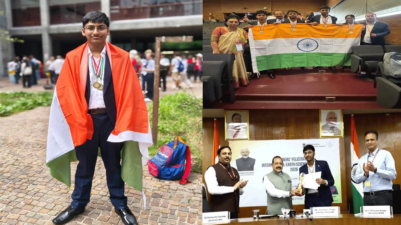 ঐতিহাসিক দ্বিগুণ স্বর্ণ পদক : গ্লোবাল আর্থ সায়েন্স অলিম্পিয়াডে জয় করল ডি এ ভি দুর্গাপুরের সৌমিক মণ্ডল