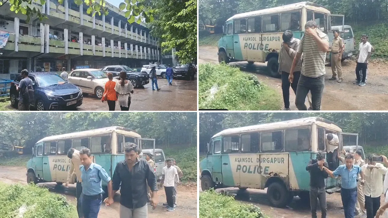 দুর্গাপুরে পুলিশি অভিযান, গ্রেফতার ১০ সাইবার প্রতারক