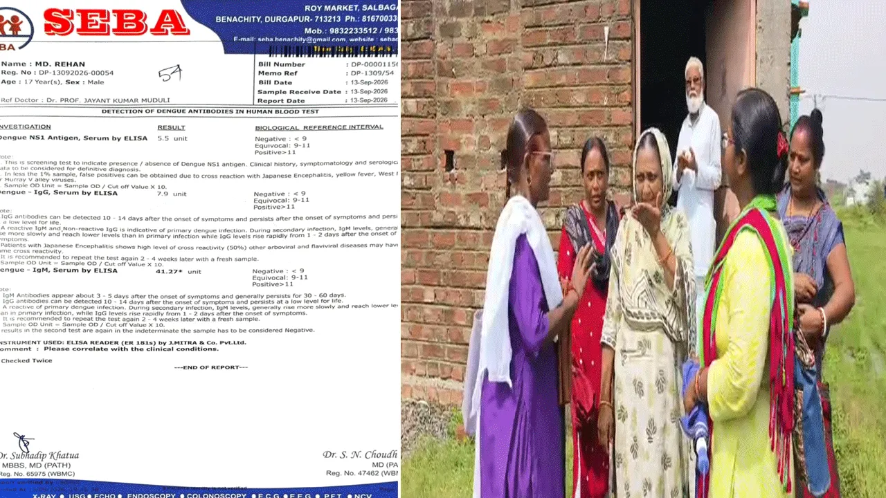 ডেঙ্গির থাবা দুর্গাপুরে, নাবালকের শরীরে মিলল সংক্রমণ