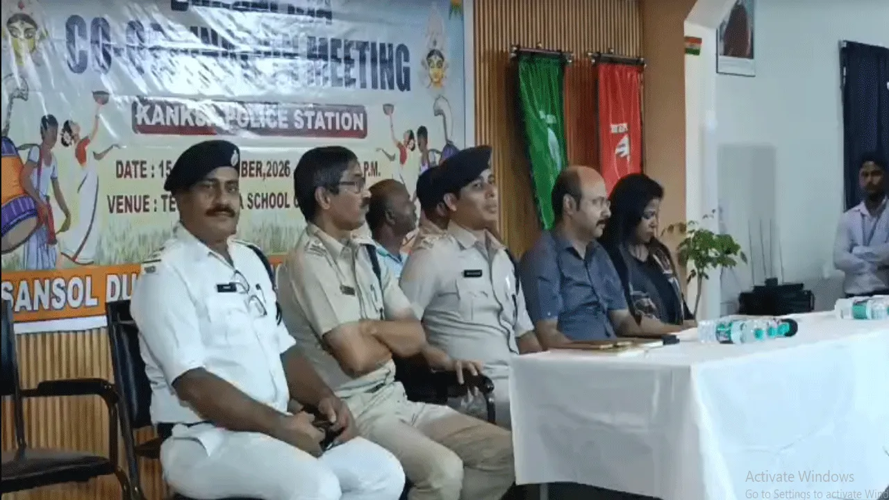 বিমান সুরক্ষায় কড়া প্রশাসন: দুর্গাপুজোয় কাঁকসার মণ্ডপগুলিতে নিষিদ্ধ লেজার শো