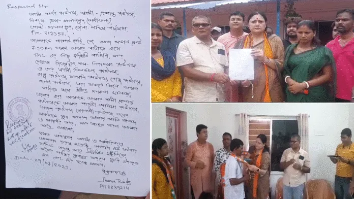 বিজেপি কর্মীর বাড়িতে হামলার অভিযোগ জয়ী তৃণমূল প্রার্থীর বিরুদ্ধে
