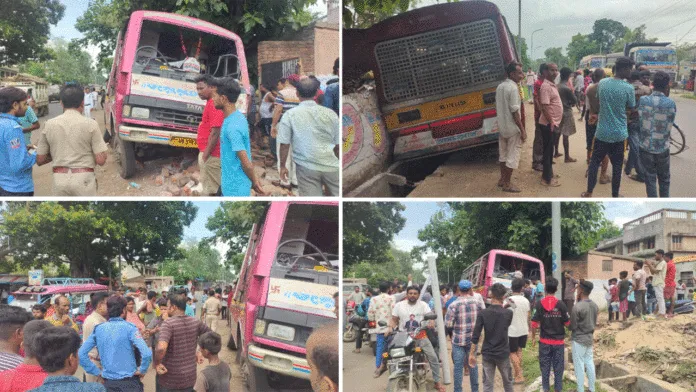 আসানসোলে মিনিবাস দুর্ঘটনা
