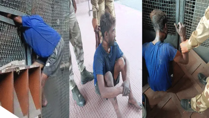 ডিএসপি কারখানায় চুরি করতে গিয়ে মাথা আটকে গেল চোর বাবাজীবনের