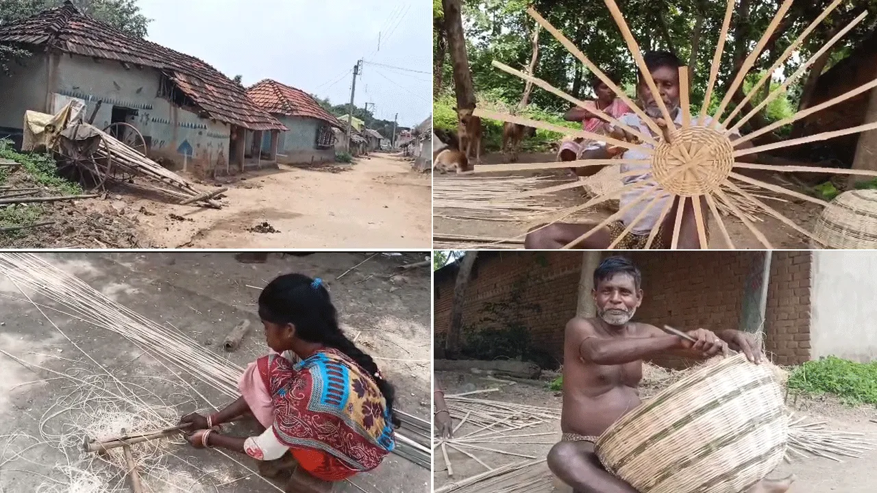 দারীদ্রতা সঙ্গী করেই বাংলার ঐতিহ্যবাহী বাঁশশিল্পকে বাঁচিয়ে রেখেছেন বাঁকুড়ার শিল্পীরা
