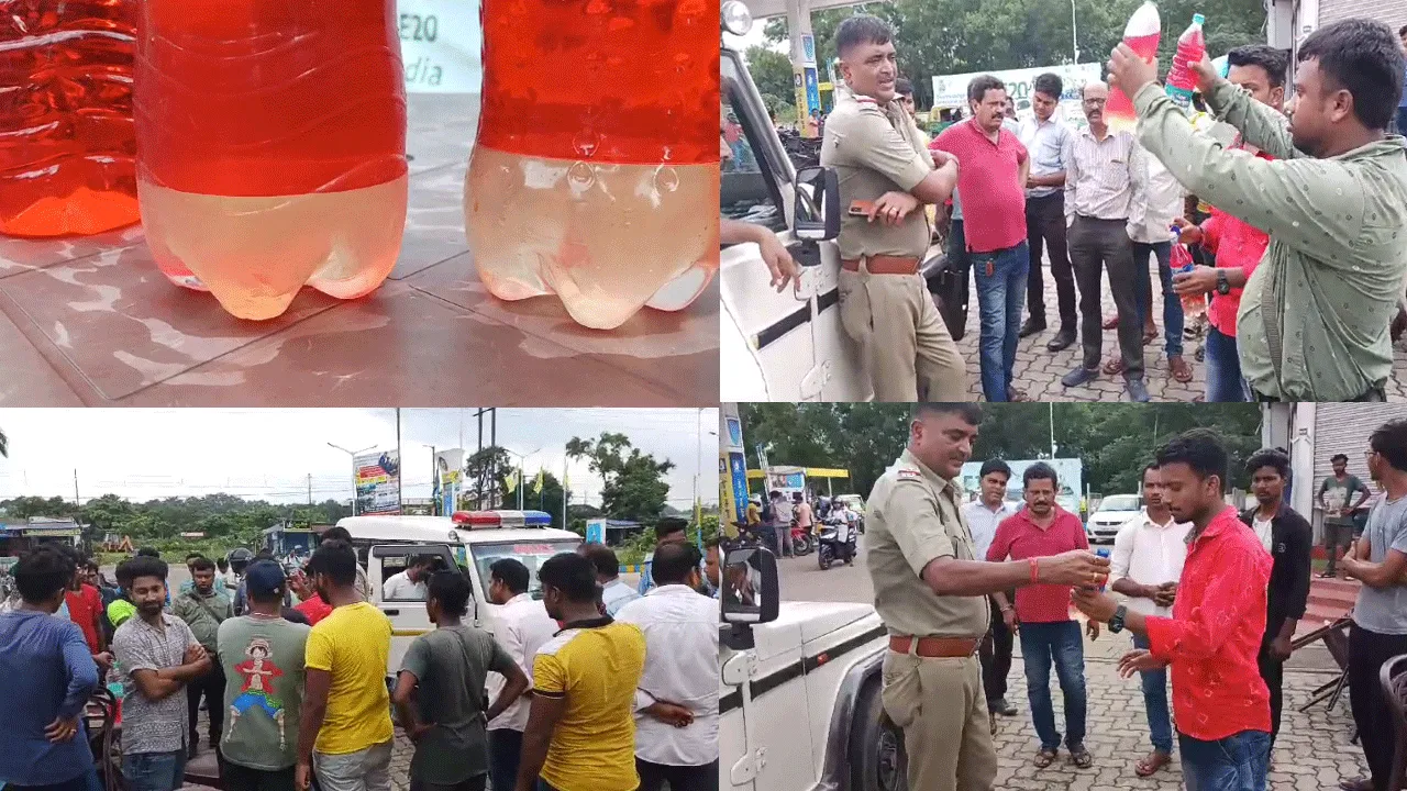তেলে জল মেশানোর অভিযোগ দুর্গাপুরের এক পেট্রোল পাম্পের বিরুদ্ধে, শহরে চাঞ্চল্য