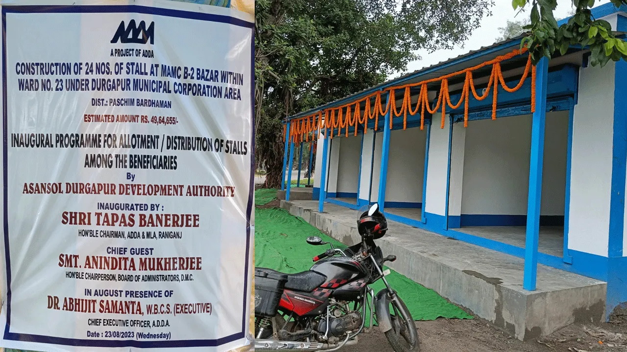 হাতে চাঁদ পেল ছিন্নমূল দোকানদারেরা, শুরু হল এডিডিএ’র পুনর্বাসন