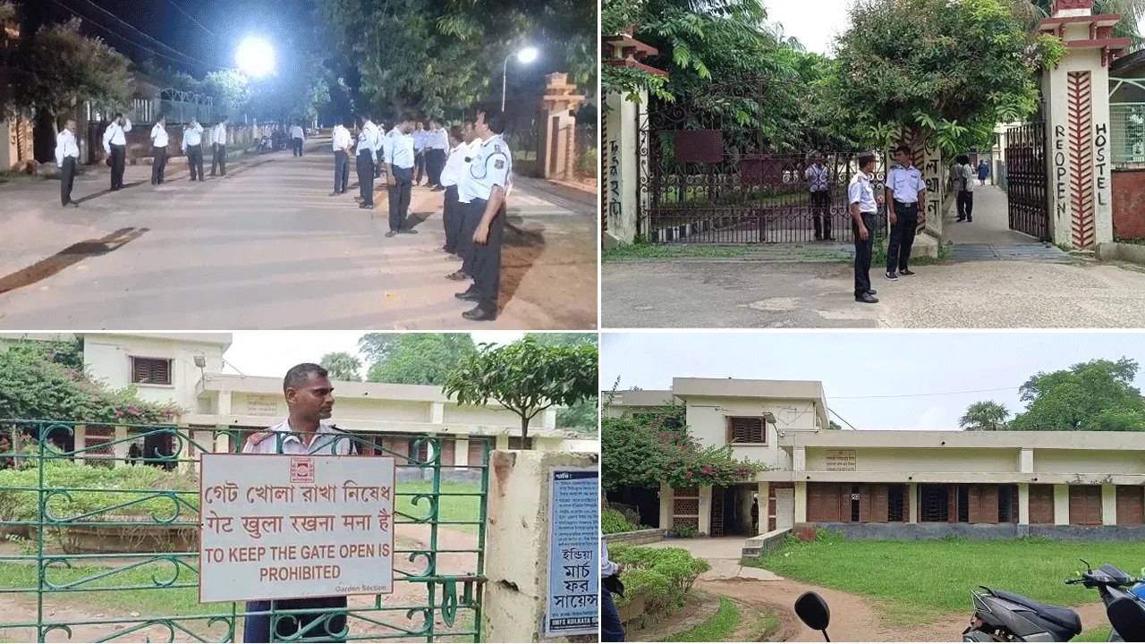 র‍্যাগিংয়ের অভিযোগে বহিষ্কৃত বিশ্বভারতীর ৩ ছাত্র