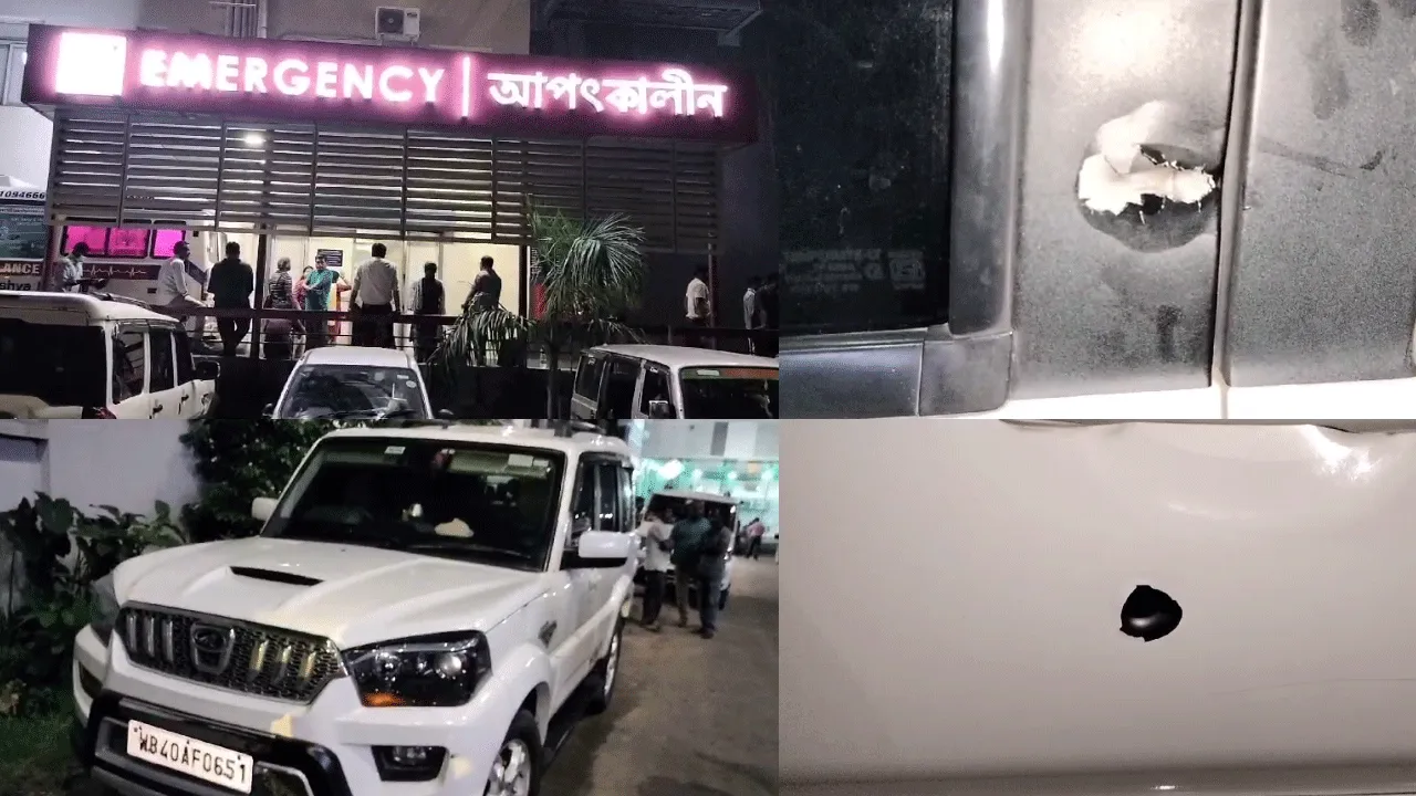 ভরসন্ধ্যায় অন্ডালে শুটআউট, গুলিবিদ্ধ বাম নেতা