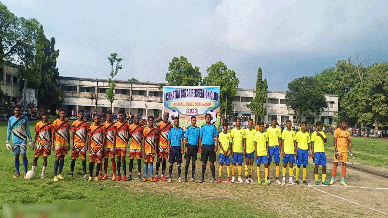 ছাতনায় শুরু হল নক্ আউট ফুটবল শীল্ড টুর্নামেন্ট