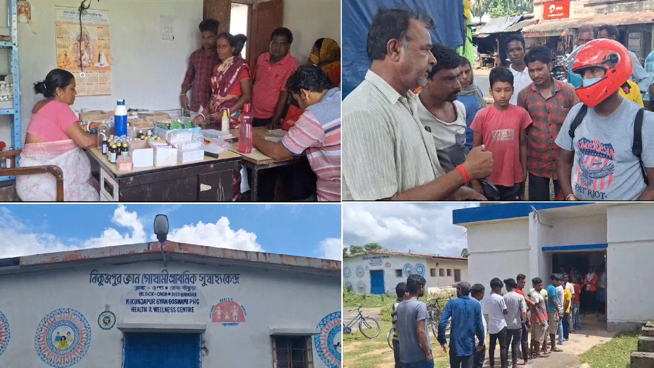 চিকিৎসকের দেখা মেলে না, প্রেসক্রিপশন লিখে ওষুধ দেন কর্তব্যরত নার্স