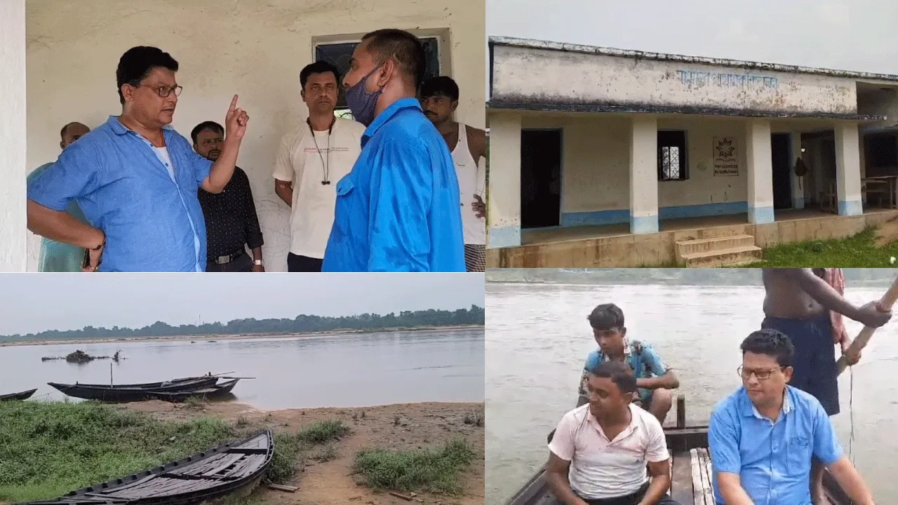 প্রধান শিক্ষককে ধমক চমক পঞ্চায়েত সমিতির সহ সভাপতির