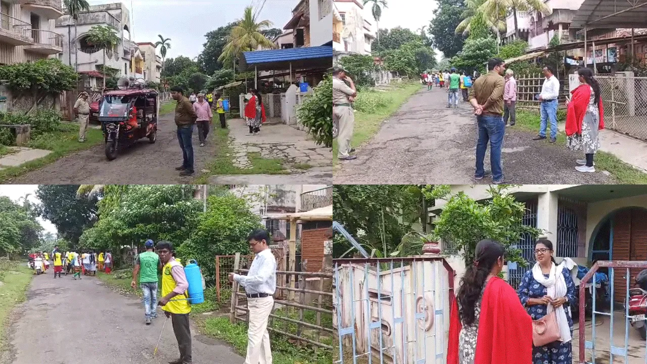 দুর্গাপুরে ডেঙ্গু নিয়ন্ত্রণে সিটিসেন্টারে পৌরনিগমের অভিযান