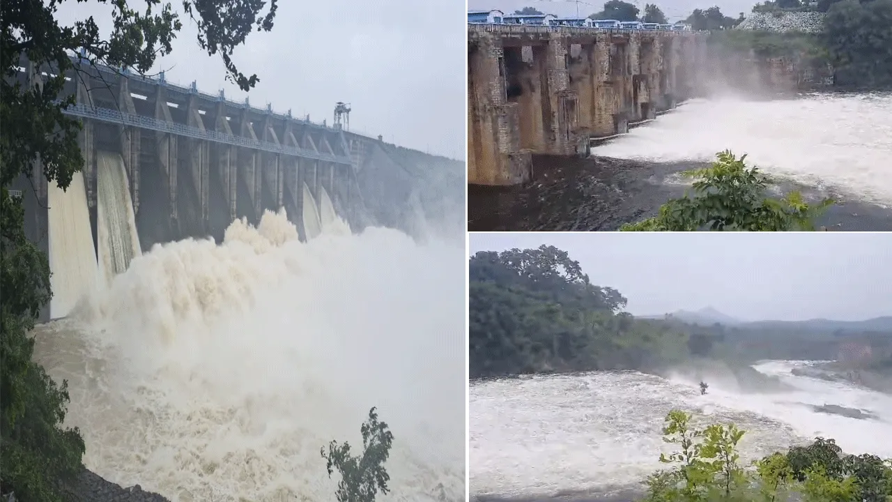 টানা বৃষ্টিতে দামোদর ও কংসাবতীর জল বেড়ে দুর্যোগের আশঙ্কা