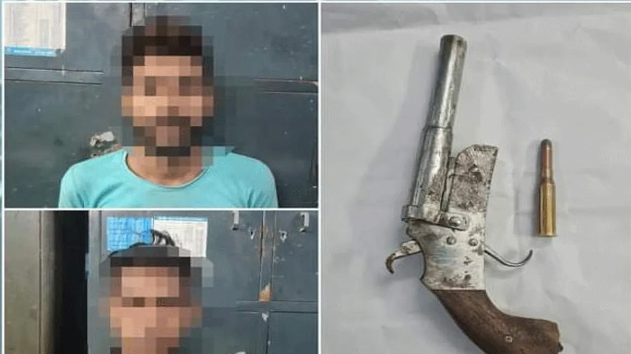 ঘর ভাড়া নিয়ে বসবাস দুষ্কৃতী দলের, ধৃত দুই, উদ্ধার আগ্নেয়াস্ত্র