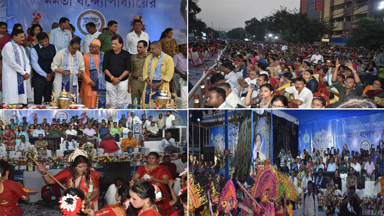 সাড়ম্বরে অনুষ্ঠিত হলো আসানসোলে প্রথম দুর্গাপুজো কার্নিভাল