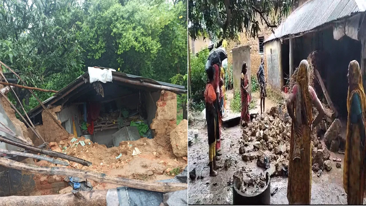 দুটি পৃথক ঘটনায় দেওয়াল চাপা পড়ে মৃত্যু তিন শিশু সহ এক বৃদ্ধার