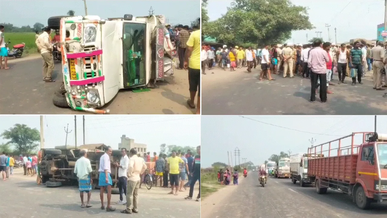 জাতীয় সড়কে পথ দুর্ঘটনায় মৃত্যু সাইকেল আরোহীর