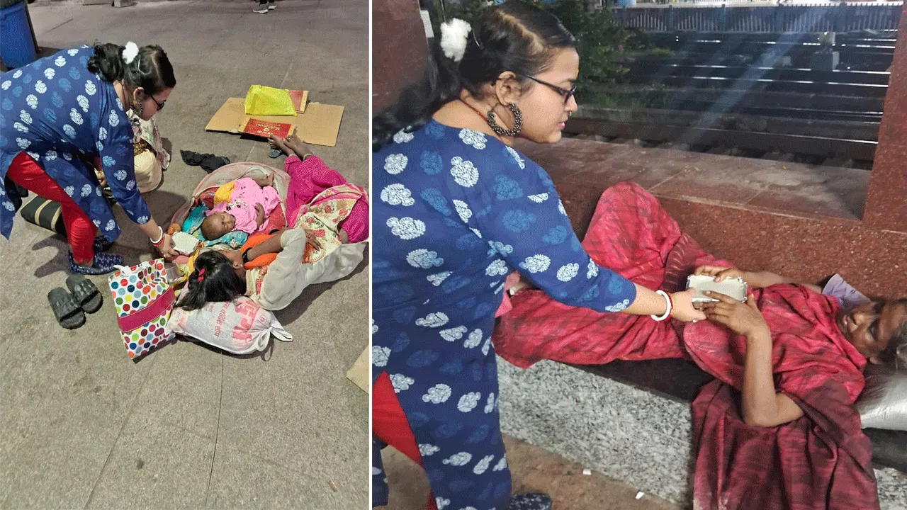 অসহায়দের পাশে ‘মণ্ডল’ দম্পতি