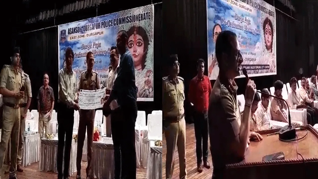 দুর্গাপুরের পুজো কমিটি গুলোকে নিয়ে প্রশাসনিক বৈঠক