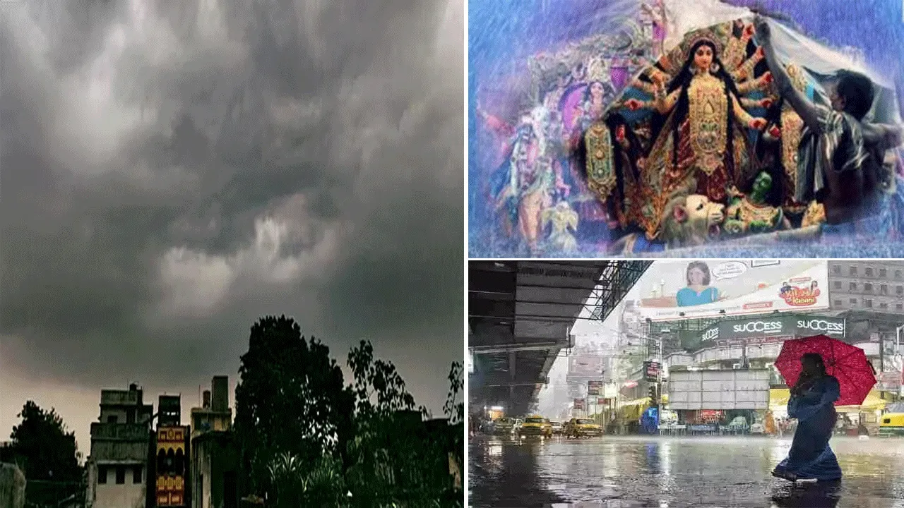 বঙ্গোপসাগরে ঘনাচ্ছে নিম্নচাপ, পুজোয় বৃষ্টির পূর্বাভাস