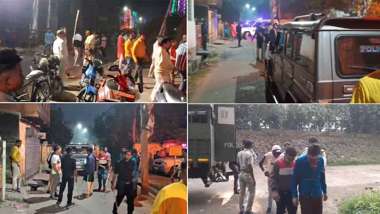 শ্মশান কালী মন্দির ও পুকুর দখলকে কেন্দ্র করে রক্তাক্ত বেনাচিতি