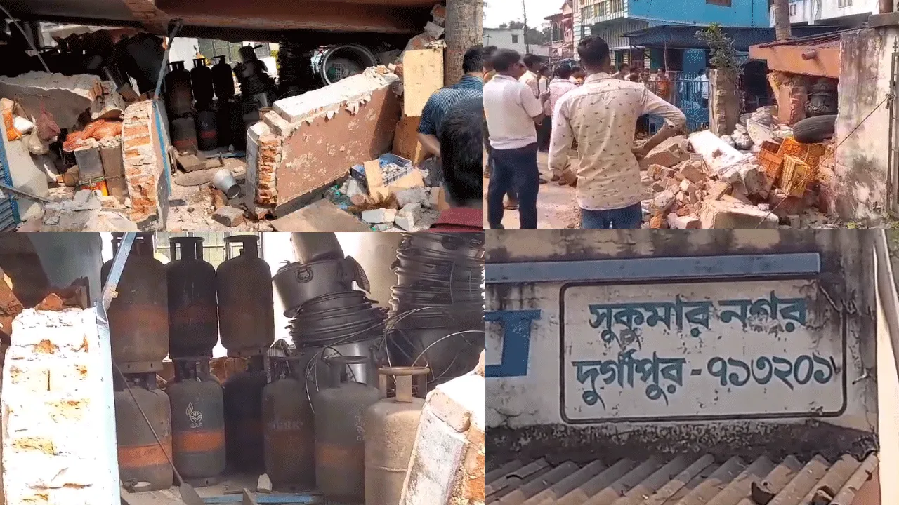 দুর্গাপুরে বিস্ফোরণের ঘটনায় মৃত ১, জখম ৪, শুরু তদন্ত