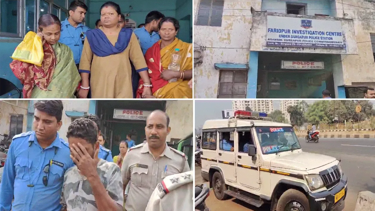 ভিড়িঙ্গী কালীবাড়িতে ওৎ পেতে ছিনতাইকারীদের ধরল পুলিশ