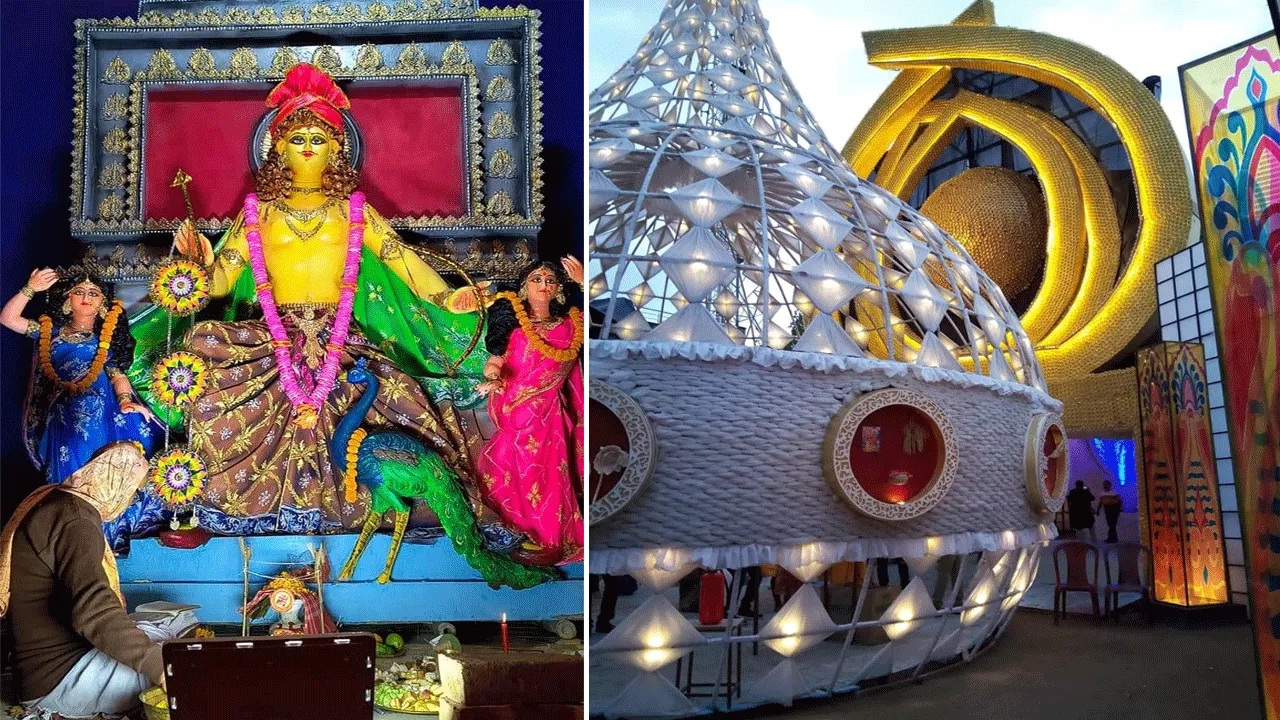 জ্যাংড়া কার্তিক থেকে জামাই কার্তিক বাঁশবেড়িয়ার কার্তিক পুজো থিমে ভরপুর!