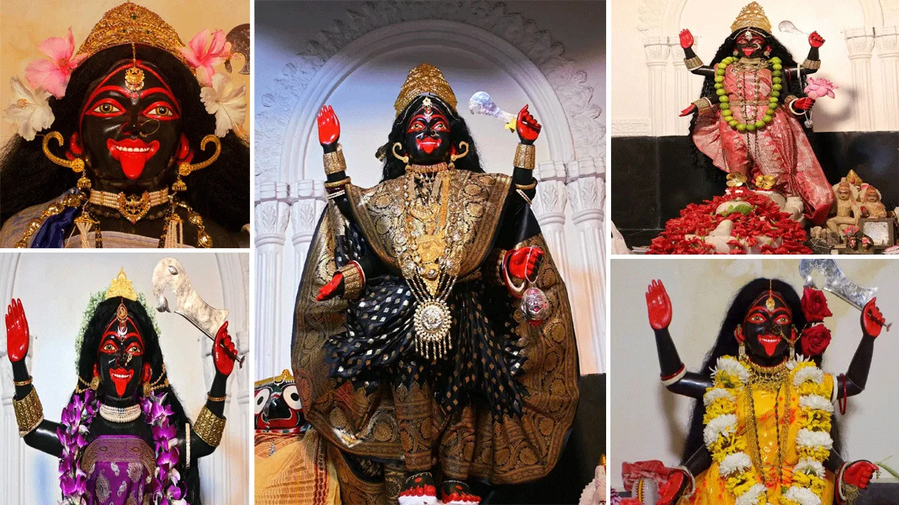 কালীপুজোয় জীবন্তকালী মা সোনার শাড়ি পরে ভক্তদের দর্শন দেবেন!