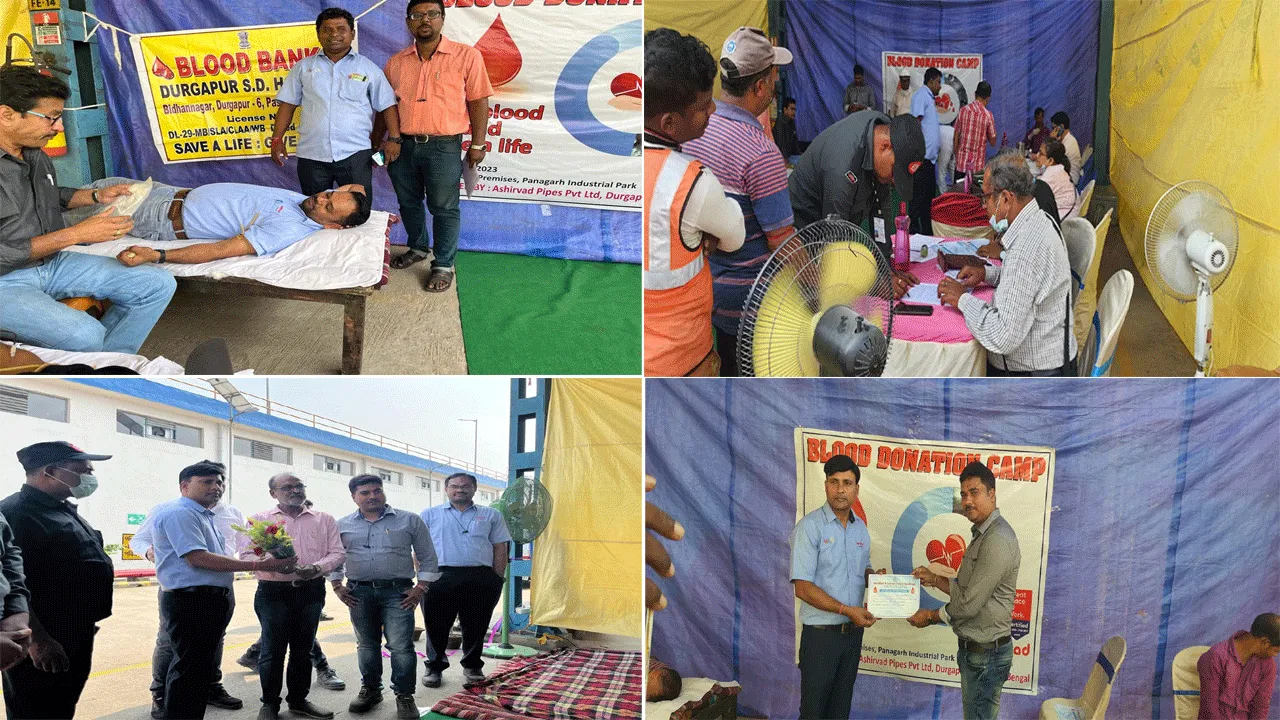 রক্তের ভাণ্ডার পূর্ন রাখার অঙ্গীকার নিয়ে এগিয়ে এল বেসরকারি শিল্প সংস্থা