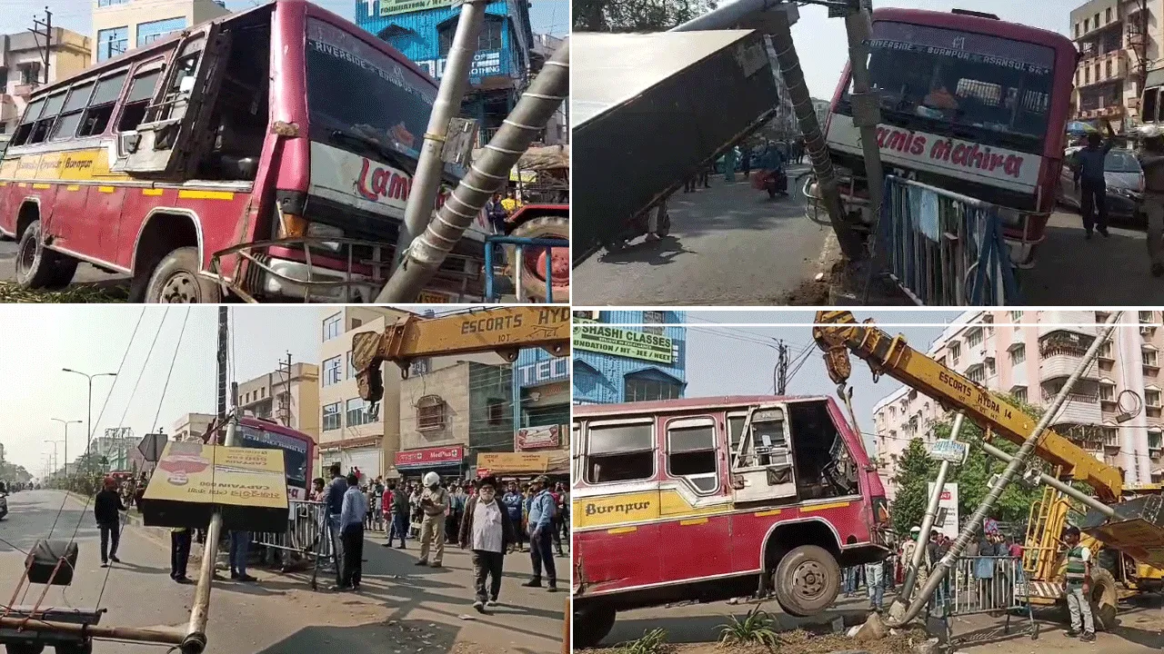ডিভাইডারে উঠে গেল মিনিবাস, আহত বেশ কয়েকজন