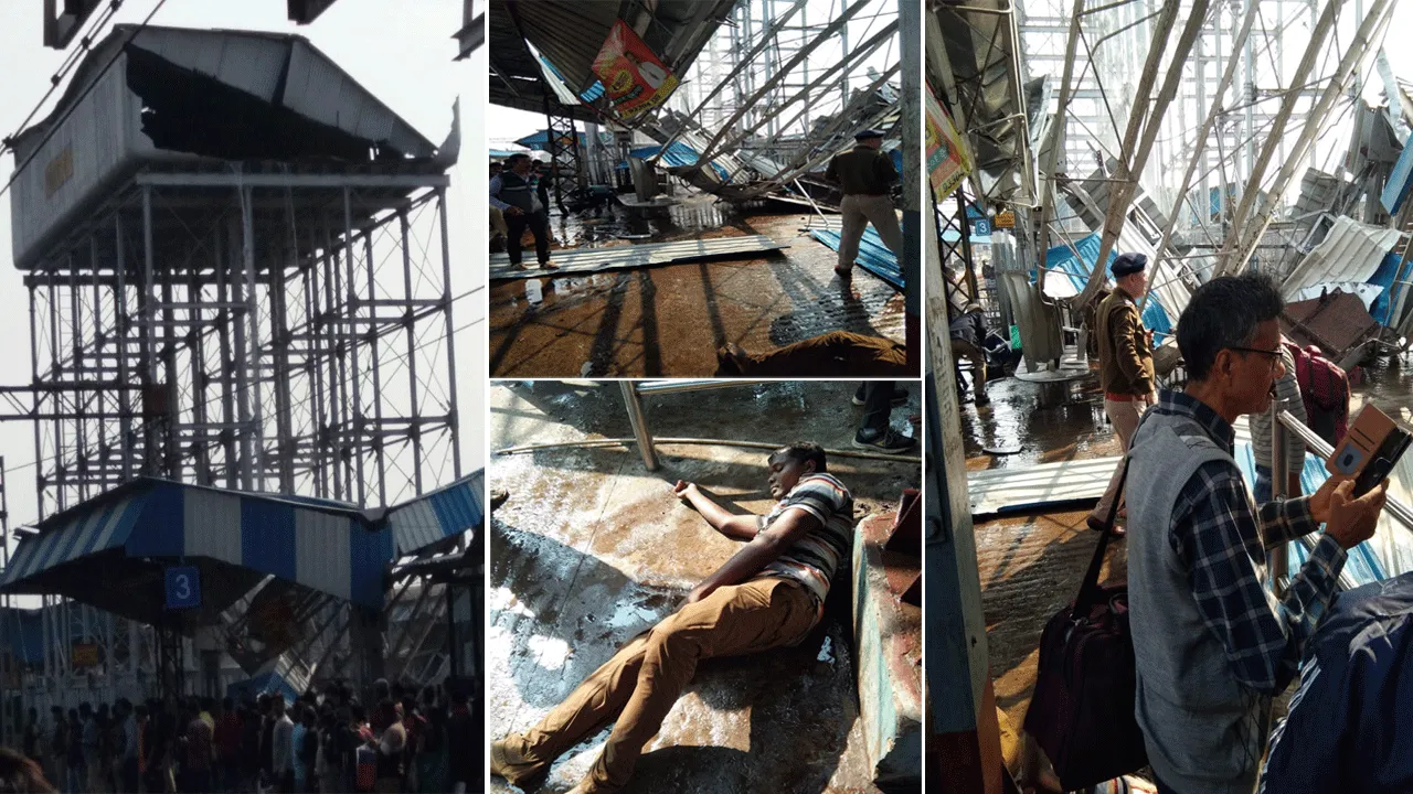 বর্ধমান স্টেশনে জলের ট্যাঙ্ক ভেঙে দুর্ঘটনা, মৃত ৩