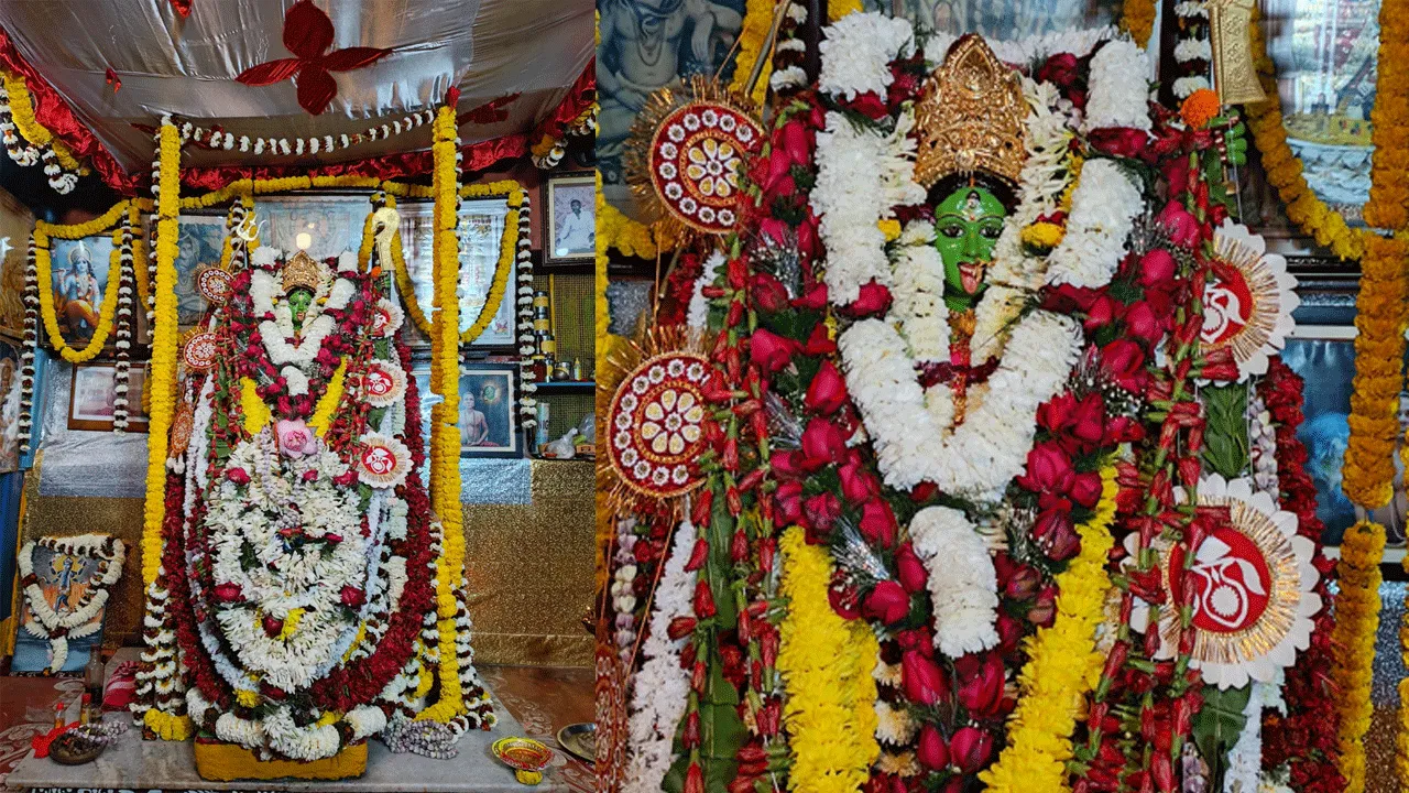 সবুজ কালী মন্দিরে রটন্তীকালী পুজোর আয়োজন
