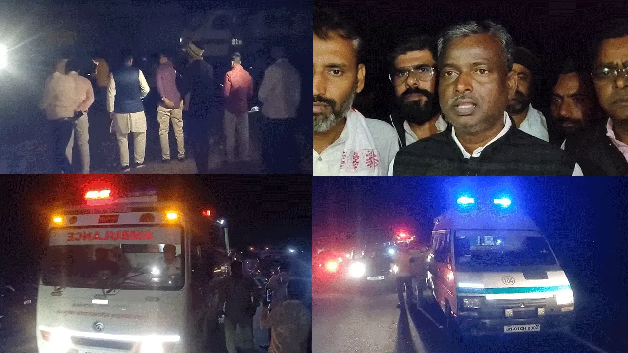 ভয়াবহ ট্রেন দুর্ঘটনা জামতড়াতে