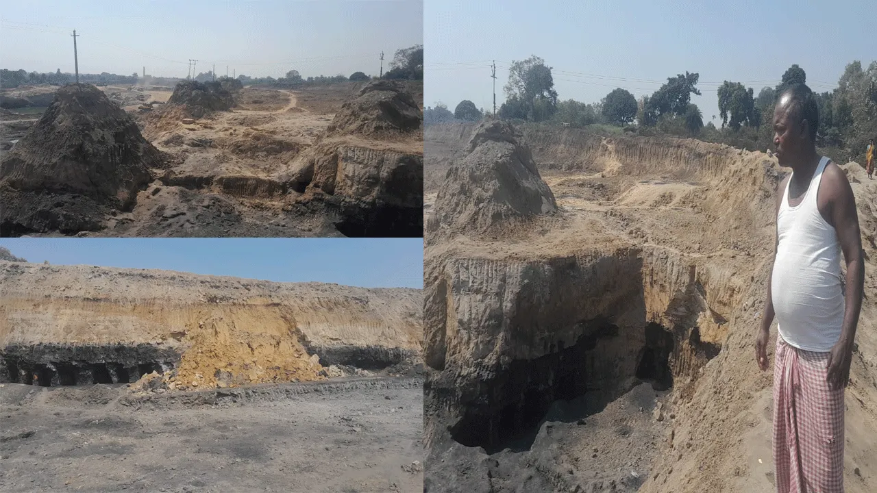 ইসিএলের খোলামুখ খনিতে ধস, এলাকায় আতঙ্ক