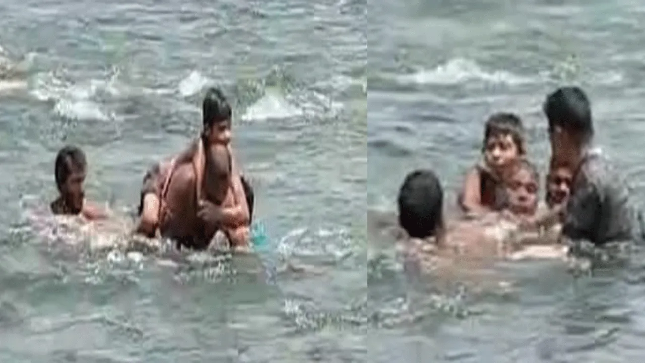 কংসাবতীর জলে ডুবন্ত নাতিকে বাঁচাতে গিয়ে মৃত্যু দাদুর