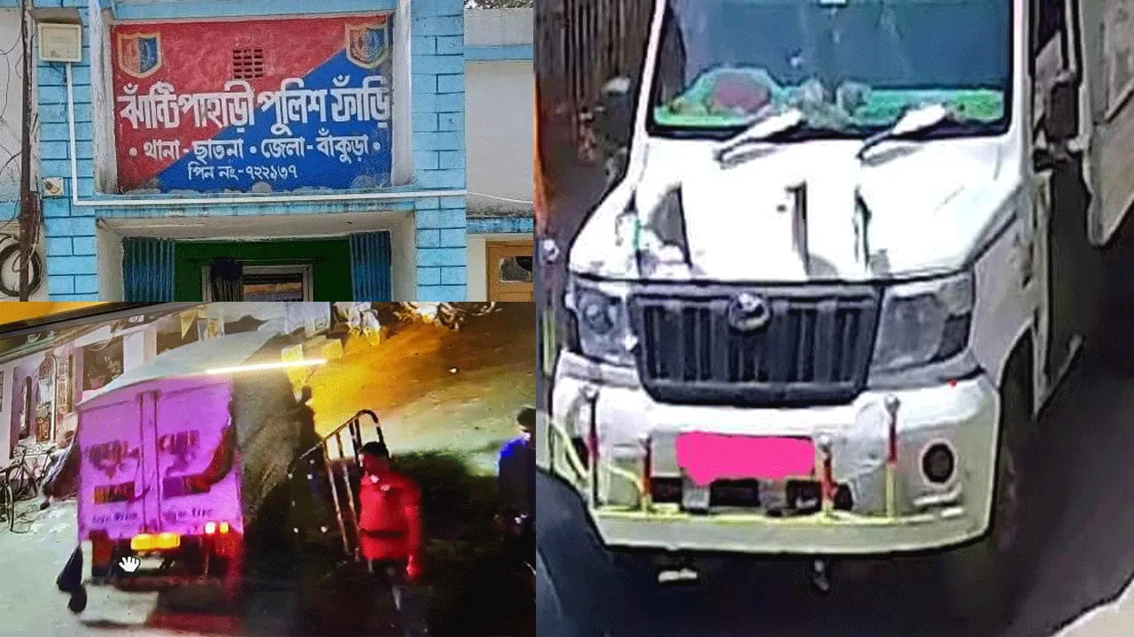 বাঁকুড়া রাজ্য সড়কে পথ দুর্ঘটনা