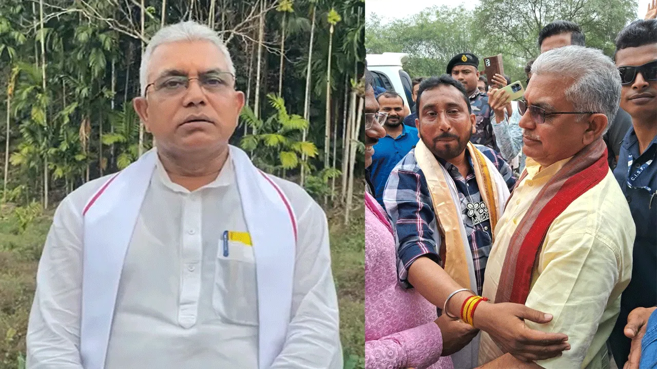 তৃণমূলের ঈদ শিবিরে দিলীপ, শুরু রাজনৈতিক চর্চা