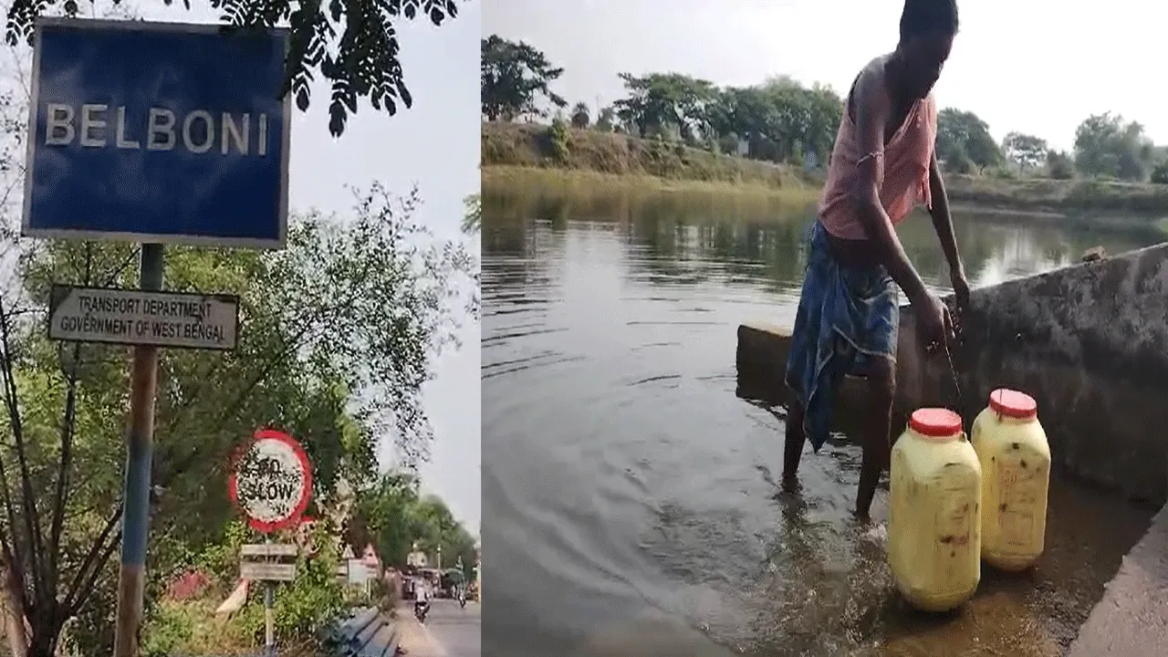 বাড়িতে কল আছে কিন্তু গ্রামের সবাই পান করেন ঠাকুরপুকুরের পবিত্র জল