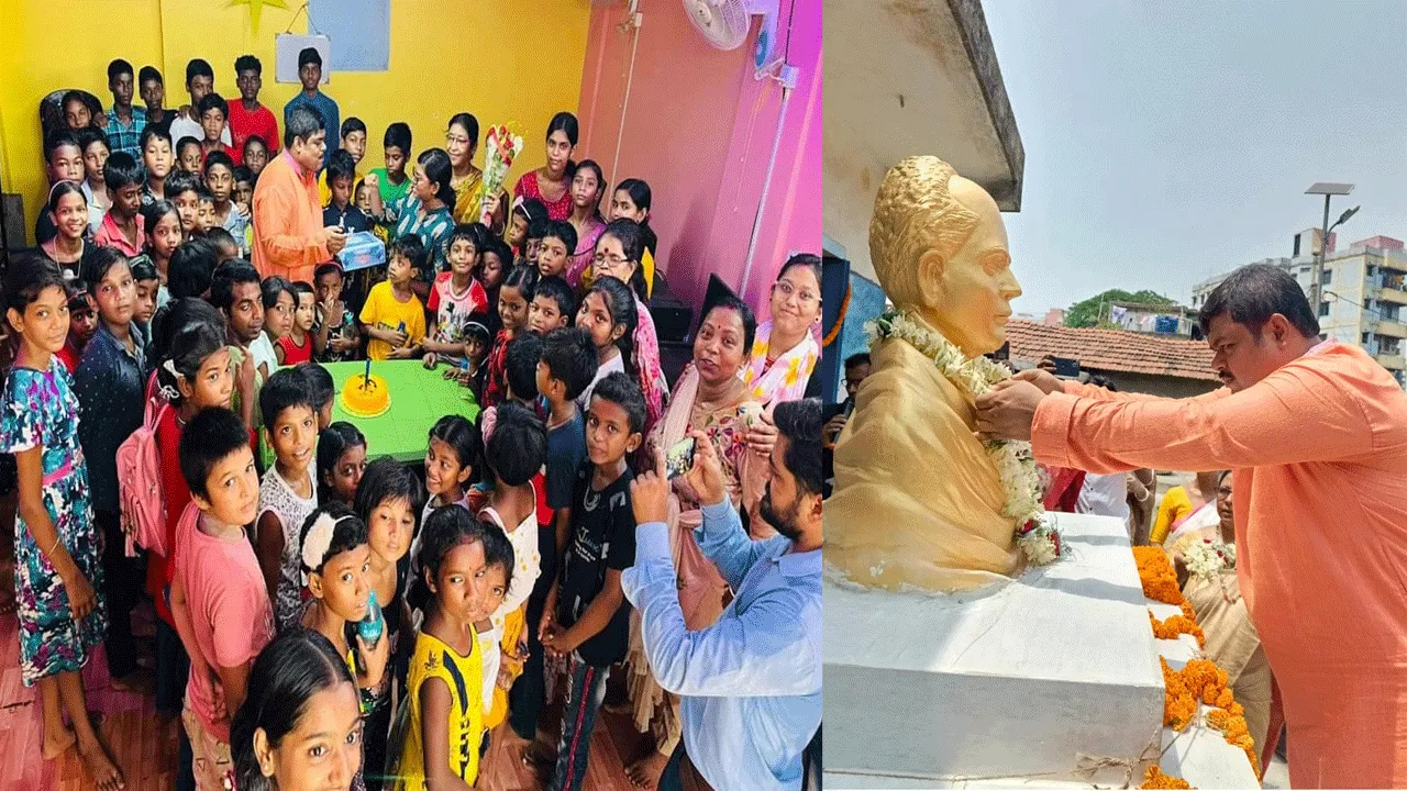 নিজের জন্মদিনে শিশুদের পাশে দুর্গাপুরের বিশিষ্ট অস্থিরোগ বিশেষজ্ঞ