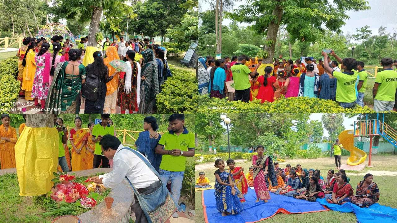 প্রকৃতিকে সম্মান জানাতে অরণ্যষষ্ঠী পালন জোনাকির