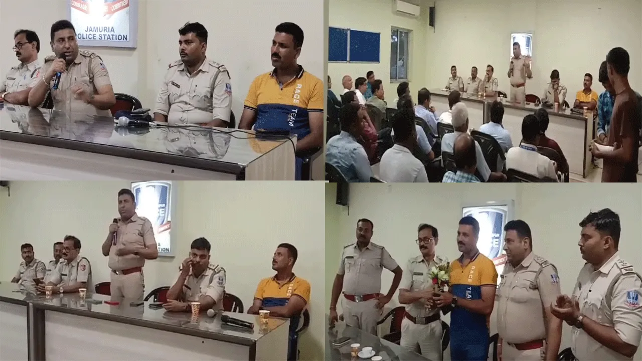 সোনার দোকানে ডাকাতির ঘটনায় সুরক্ষা ব্যাবস্থা নিয়ে প্রশ্ন,বৈঠক থানায়