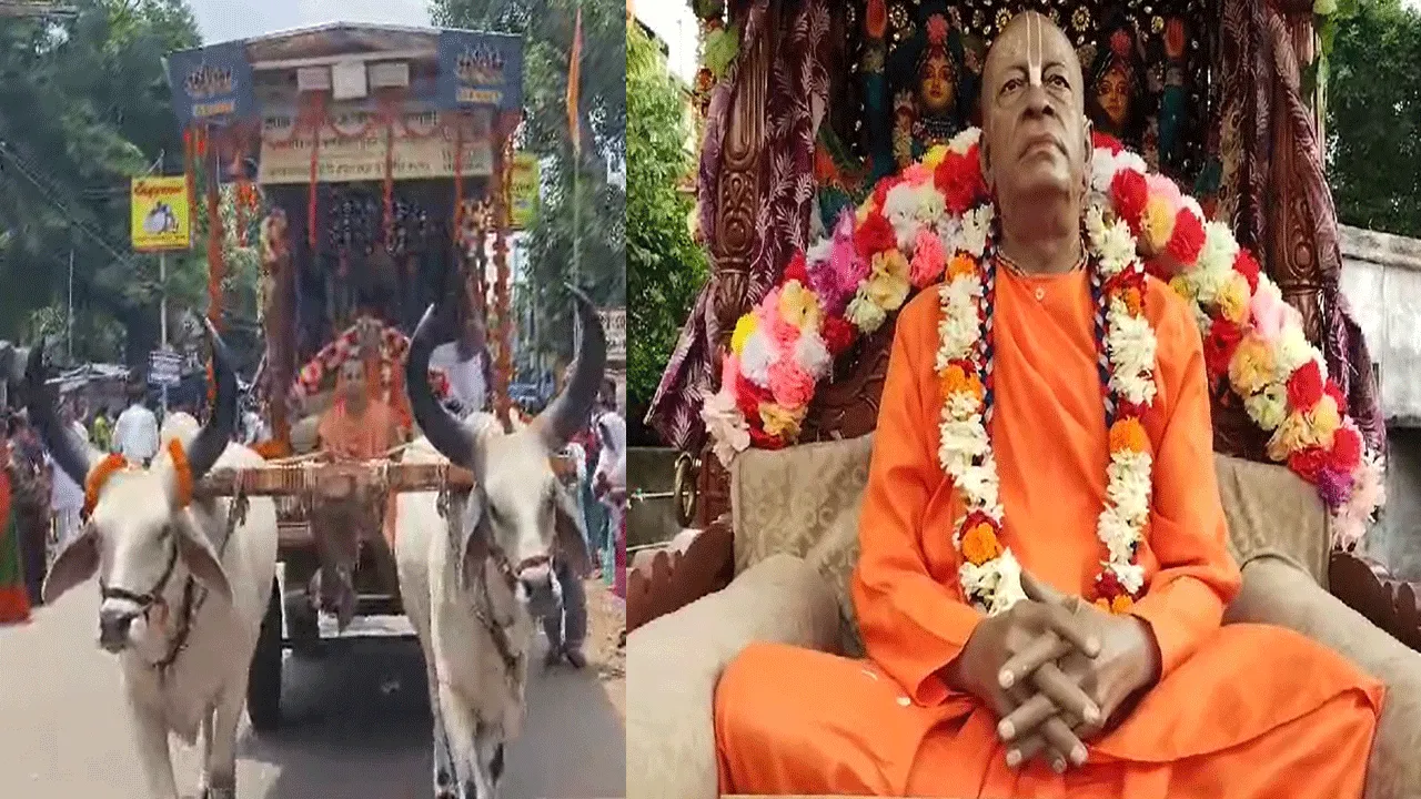 দীর্ঘ ১১ মাস পর বাঁকুড়ায় পৌছলো ভারত ভ্রমণকারী রথ