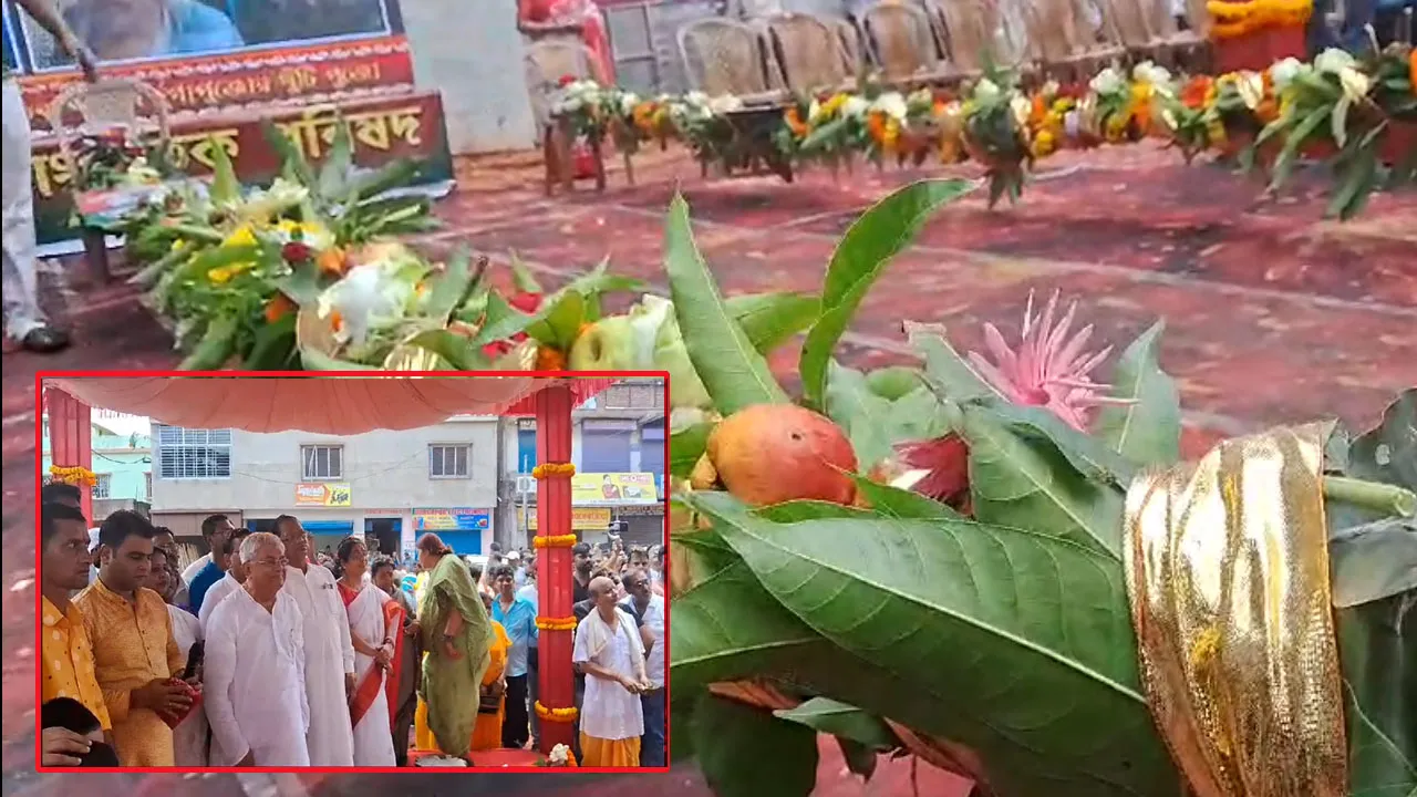 পুজোয় থিমে চমক অগ্রণী সাংস্কৃতিক পরিষদের