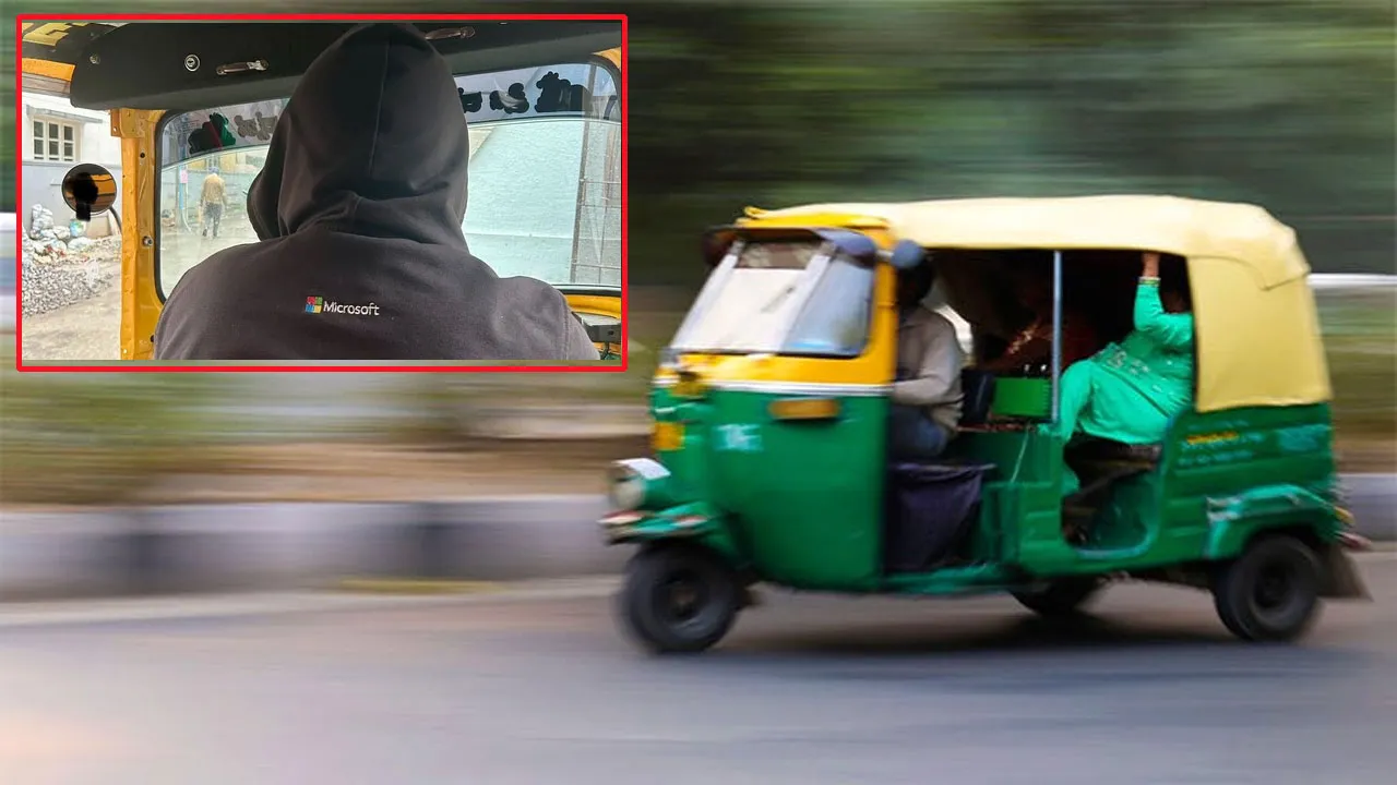 একাকিত্ব, শহরের রাস্তায় অটো চালাচ্ছেন ইঞ্জিনিয়ার