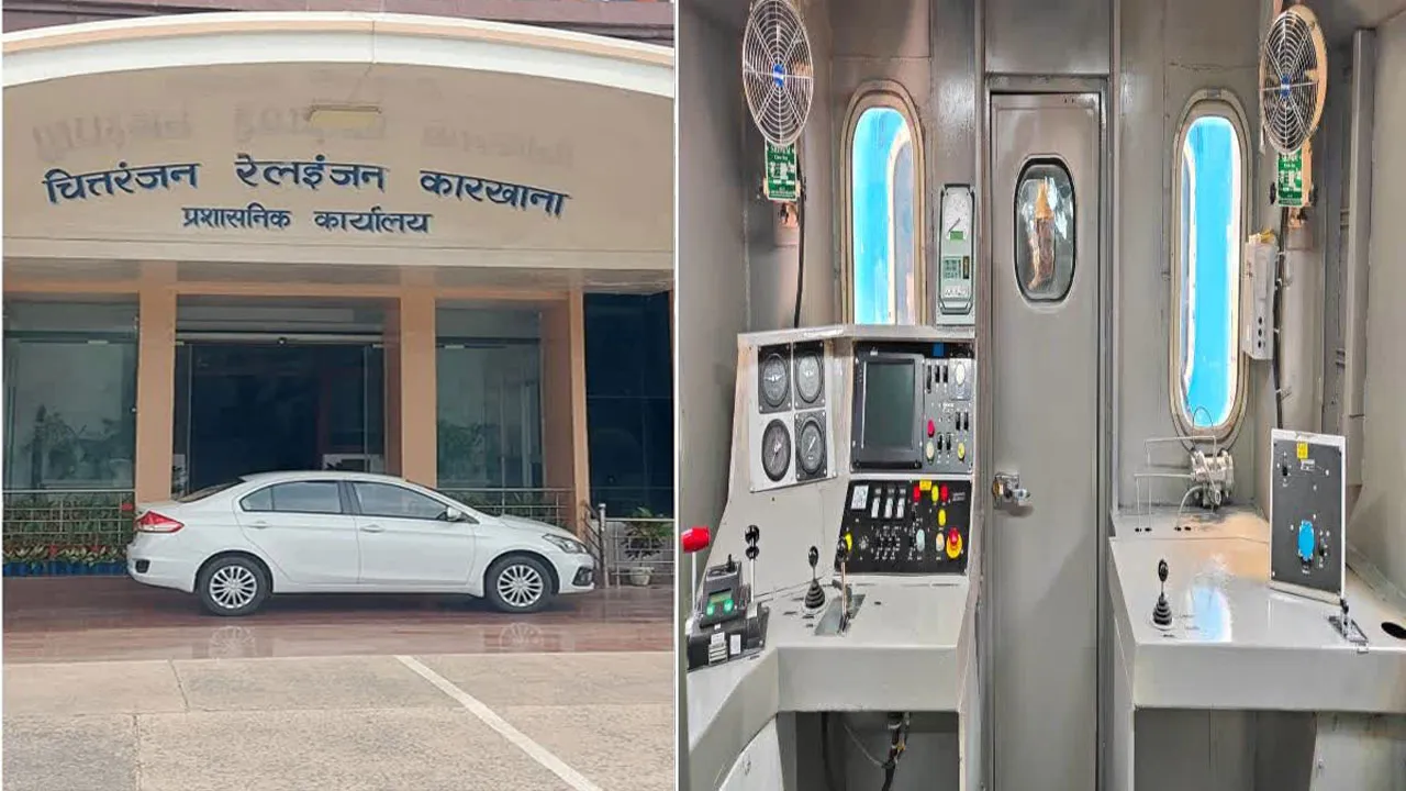 চিত্তরঞ্জন রেল কারখানায় দুর্ঘটনা, ঝলসে গেলেন কর্মী