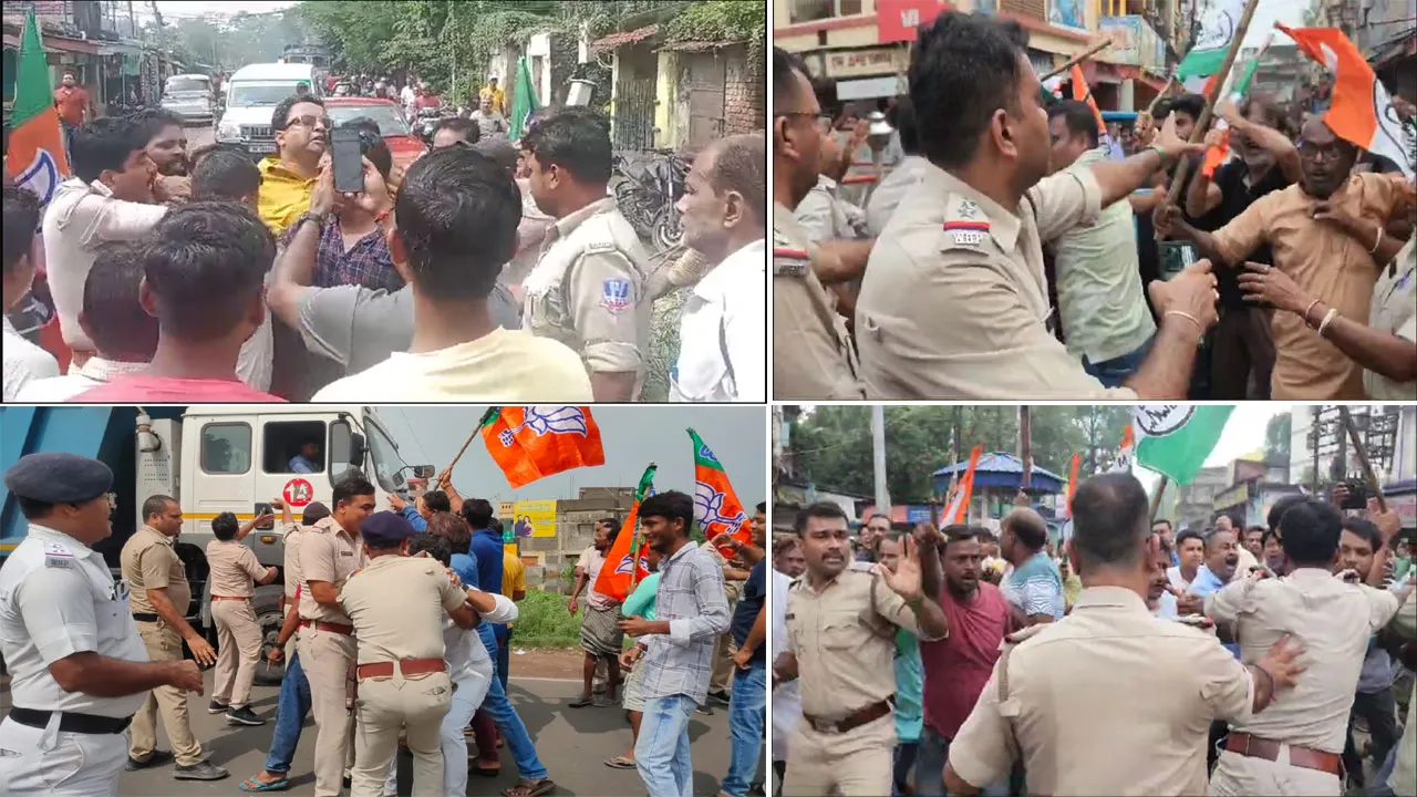 বনধকে ঘিরে অশান্ত আসানসোল
